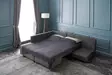 Hörnbäddsoffa Atelier del Sofa Manama Antracit Polyester 280x206x85 cm - Soffor - 8682870692886 - 6