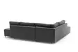 Hörnbäddsoffa Atelier del Sofa Manama Antracit Polyester 280x206x85 cm - Soffor - 8682870692886 - 3