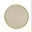 Spegel Hanah Home A708 Guld Metall 60x60x2,2 cm - Speglar - 8682870558656 - 1