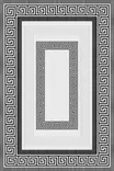Badrumsmatta Set Mijölnir Flerfärgad 100% Polyester Halkfri Antibakteriell 40x60 cm & 60x100 cm - Badrumsmattor och våtrumsmattor - 8684283193646 - 3