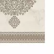 Badrumsmatta Set Mijölnir Brun 100% Polyester Halkfri Antibakteriell 50x60 cm & 60x100 cm - Badrumsmattor och våtrumsmattor - 8683342421256 - 3