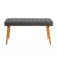 Matbord Hanah Home Santiago Atlantic Antracit Furu Spånskiva 120x77x75 cm - Matbord - 8683342721936 - 9