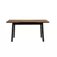 Matbord Hanah Home Oliver Open Svart Spånskiva 120x77x75 cm - Matbord - 8683743538386 - 4
