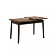 Matbord Hanah Home Oliver Open Svart Spånskiva 120x77x75 cm - Matbord - 8683743538386 - 5