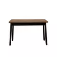 Matbord Hanah Home Oliver Open Svart Spånskiva 120x77x75 cm - Matbord - 8683743538386 - 1