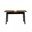 Matbord Hanah Home Oliver Open Svart Spånskiva 120x77x75 cm - Matbord - 8683743538386 - 3