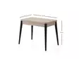 Matbord Hanah Home Dolunay Light Mocha Spånskiva 100x75x60 cm - Matbord - 8684283011636 - 10