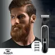Uppladdningsbar skägg- och kroppstrimmer med ultratunn rakhyvel, inklusive 4 distanskammar Svart - Rakapparater och damrakapparater - 8711902081616 - 5