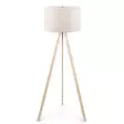 Golvlampa Opviq AYD-1524 Cream Ek MDF PVC 38 x 140 cm - Golv- och bordslampor - 8681875052466 - 1