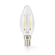 LED-lampa Lampa E14 | Ljus | 2.2 W | 470 lm | 2700 | Varm Vit | Retrostil | 1 st. | Tydlig - Nedis produkter - 5412810468676 - 10