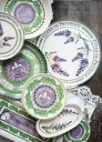 Uppläggningsfat Set Hermia Lilac Keramik 2 Delar - Tallrikar - 8684283617036 - 4