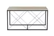 Soffbord Hanah Home Defne Svart Travertin Spånskiva 100x52x50 cm 45x52x45 cm - Soffbord - 8684283111206 - 6