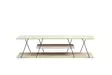 TV-bänk Hanah Home Canaz Travertin Svart Spånskiva Metall 120x33x30 cm - TV-bänkar - 8684283111176 - 1