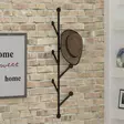 Klädhängare Hanah Home Ponpon Svart Metall 22x94x5 cm - Klädhängare - 8681875224566 - 2