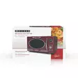 Mikrovågsugn med grill | 800 W | 23 l kapacitet | 12 program | 5 effektnivåer | Upptining | 60-minuterstimer | Metallicröd - Mikrovågsugnar - 5707160021726 - 66