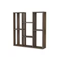 Hyllsystem Hanah Home Nevada Valnöt Spånskiva 89,6x93,2x21,9 cm - Vägghyllor - 8681875670806 - 1