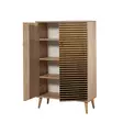 Förvaringsskåp Hanah Home Multibox Sonoma Ek Spånskiva 80x127x36 cm - Skåp och byråer - 8681875404326 - 7