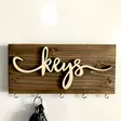 Nyckelhållare Trä Wallity Flerfärgad Trä 40x14 cm - Möbler - 8683342945806 - 2