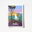 Poster Wallity Antibes Flerfärgad Matt Satin 21x29,7 cm - Tavlor och ramar - 8683742571056 - 1