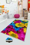 Gångmatta Conceptum HMNT505 Flerfärgad Polyester 100x150 cm - Stora och medelstora mattor - 8682870643406 - 2