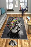 Gångmatta Conceptum Hmnt1 Flerfärgad Polyester 80x150 cm - Små mattor och gångmattor - 8681875844986 - 2