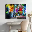 Canvastavla Wallity Flerfärgad Canvas 70x100 cm - Tavlor och ramar - 8684282634676 - 2