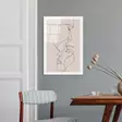 Glastavla Wallity Flerfärgad Glas 30x45 cm - Tavlor och ramar - 8684282242826 - 3