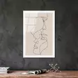 Glastavla Wallity Flerfärgad Glas 30x45 cm - Tavlor och ramar - 8684282242826 - 2
