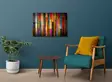 Glastavla Wallity Flerfärgad Glas 70x100 cm - Tavlor och ramar - 8683342484886 - 4