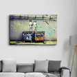 Glastavla Wallity Flerfärgad Glas 70x110 cm - Tavlor och ramar - 8684282939986 - 4