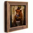 Inramad MDF-tavla Wallity Flerfärgad MDF 16x16x2 cm - Tavlor och ramar - 8684283650316 - 1