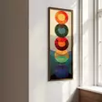 Inramad MDF-tavla Wallity Flerfärgad MDF 40x120 cm - Tavlor och ramar - 8684283651276 - 5