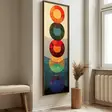 Inramad MDF-tavla Wallity Flerfärgad MDF 40x120 cm - Tavlor och ramar - 8684283651276 - 6
