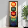 Inramad MDF-tavla Wallity Flerfärgad MDF 40x120 cm - Tavlor och ramar - 8684283651276 - 2