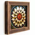 Inramad MDF-tavla Wallity Flerfärgad MDF 16x16x2 cm 3 Delar - Tavlor och ramar - 8684283650156 - 4