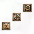 Inramad MDF-tavla Wallity Flerfärgad MDF 16x16x2 cm 3 Delar - Tavlor och ramar - 8684283650156 - 1