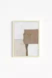Inramad Tavla Wallity Flerfärgad MDF 70x100 cm 3 Delar - Tavlor och ramar - 8684283504886 - 4