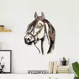 Väggdekor Metall Wallity Horse Flerfärgad Metall 38x53 cm 2 Delar - Dekorationer, prydnadsföremål - 8683743851706 - 2