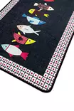 Badrumsmatta Mijölnir Flerfärgad 100% Polyester Antibakteriell Halkfri Maskintvättbar 80x100 cm - Badrumsmattor och våtrumsmattor - 8683342286756 - 2