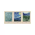 Inramad MDF-tavla Wallity Flerfärgad MDF 50x35 cm 3 Delar - Tavlor och ramar - 8684282725466 - 1