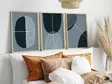 Inramad MDF-tavla Wallity Flerfärgad MDF 50x70 cm 3 Delar - Tavlor och ramar - 8684282340966 - 3