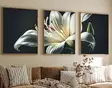 Inramad MDF-tavla Wallity Flerfärgad MDF 50x70 cm 3 Delar - Tavlor och ramar - 8684282341406 - 1