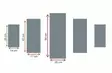 MDF-tavla Wallity Flerfärgad MDF 92x56 cm 5 Delar - Tavlor och ramar - 8681181753316 - 4