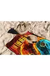 Strandhandduk Mijölnir Flerfärgad Mikrofilament 70% Polyester 30% Polyamid 90x150 cm - Handdukar - 8684282666196 - 1