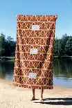 Strandhandduk Mijölnir Flerfärgad Mikrofilament 70% Polyester 30% Polyamid 90x150 cm - Handdukar - 8684282666356 - 4