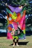 Strandhandduk Mijölnir Flerfärgad Mikrofilament 90x150 cm - Handdukar - 8684282666486 - 2