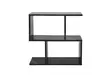Sidobord Hanah Home Life Marmormönster Svart Spånskiva 60x60x20 cm - Sidobord och extrabord - 8684282480396 - 3