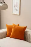 Kuddfodral Set Aberto Design Aberto Orange Polyester 43x43 cm - Prydnadskuddar - 8684283133406 - 2