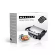 Panini / bordsgrill 1600W Svart / Rostfritt stål topphölje - Smörgåsgrillar och brödrostar - 5707160020996 - 69