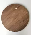 Spegel Hanah Home A707 Valnöt Spånskiva 60x60x2,2 cm - Speglar - 8682870558496 - 5
